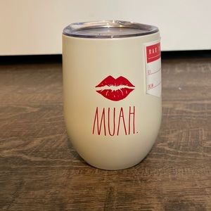 Rae Dunn | “Muah” Wine Tumbler